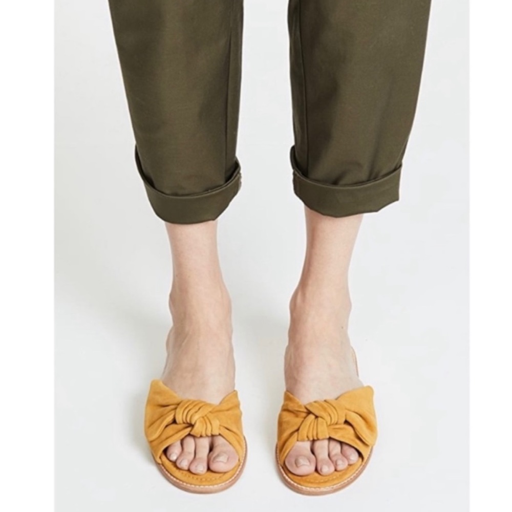 Madewell Suede Bow Sandal